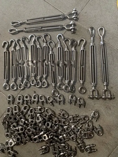 Tăng đơ & ốc xiết cáp inox